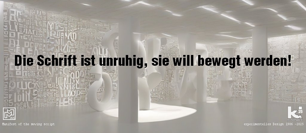 Wer die Schrift bewegt